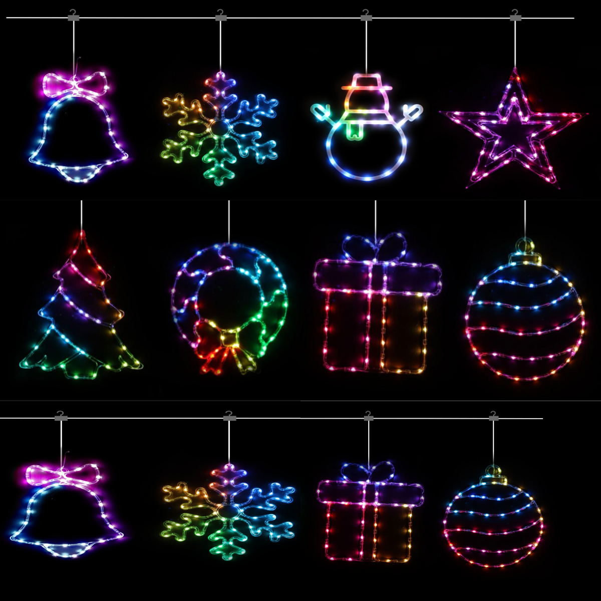 7.Window Lights Decorations