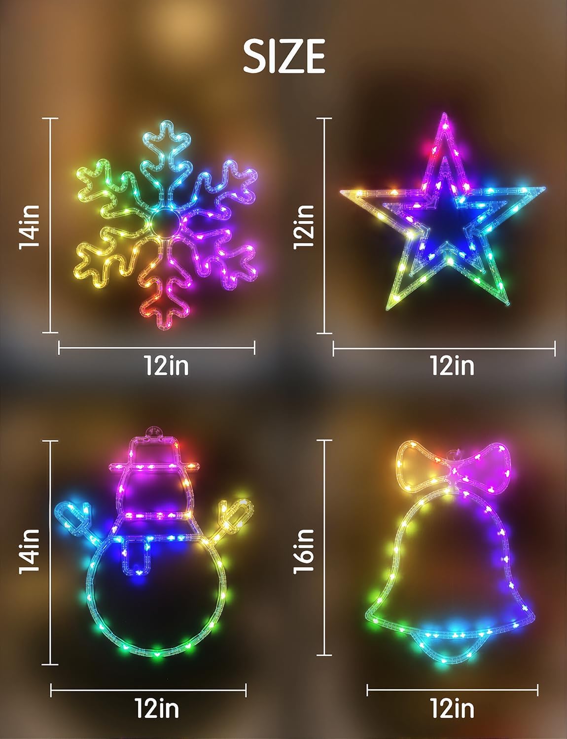 7.Window Lights Decorations