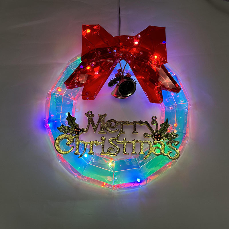 Merry Christmas wreath