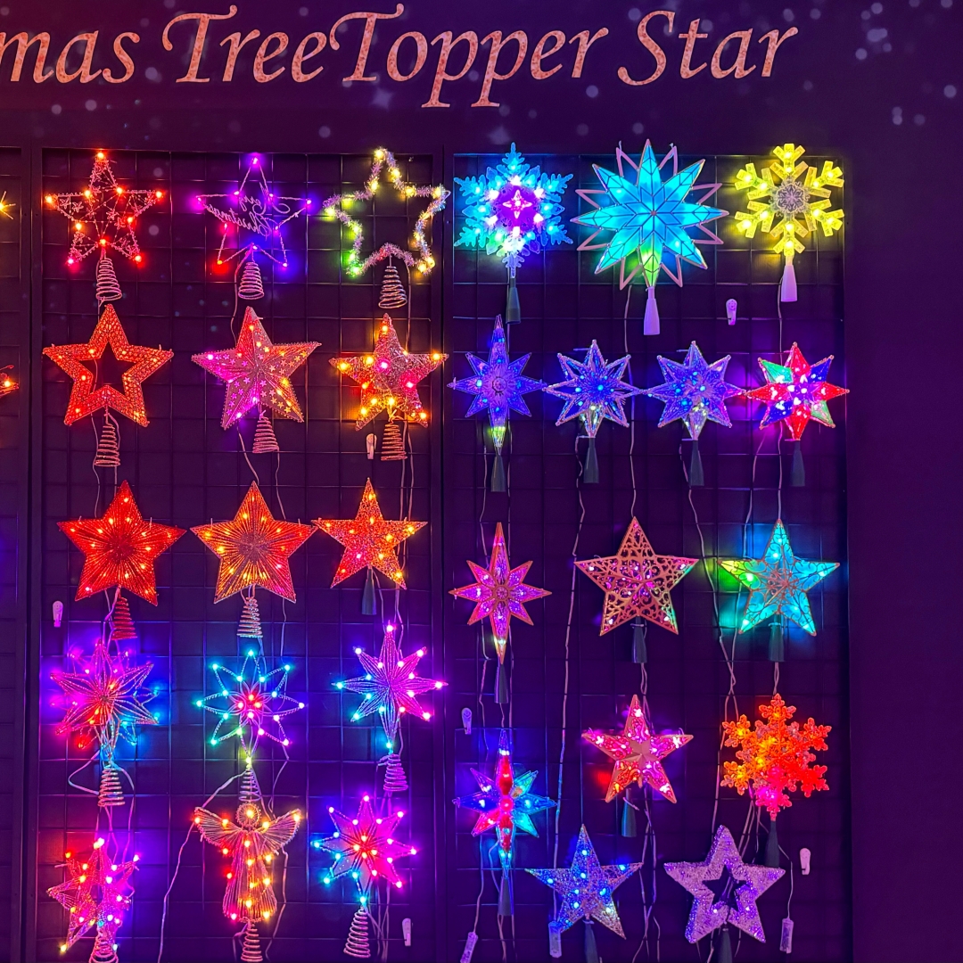 2024New Tree Topper Star